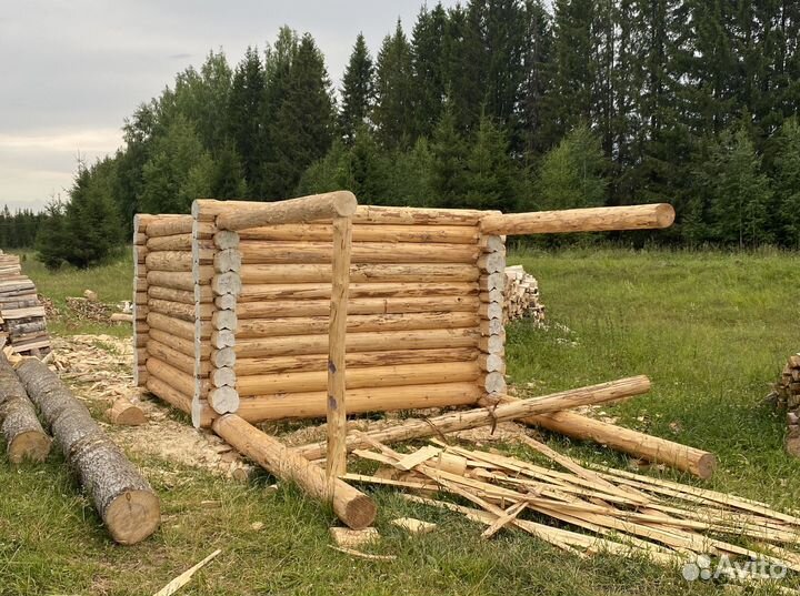 Сруб для бани 3х3