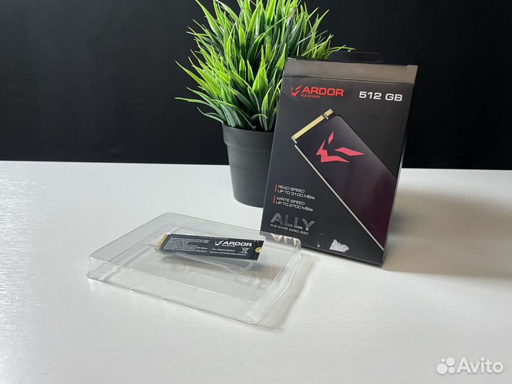 512 гб SSD M.2 накопитель ardor gaming Ally