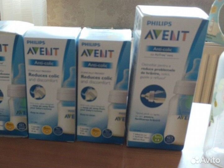 Бутылочки для кормления avent 125 мл и 260 мл