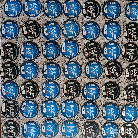 Коллекция раритетных из 90-х POG World Wrestling