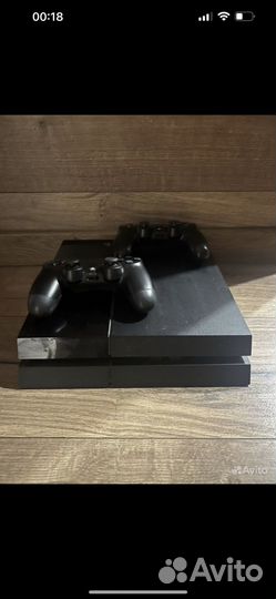 Sony playstation 4+10игр+2геймпада