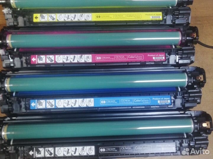 Картриджи hp ce740 ce741 ce 742 ce743