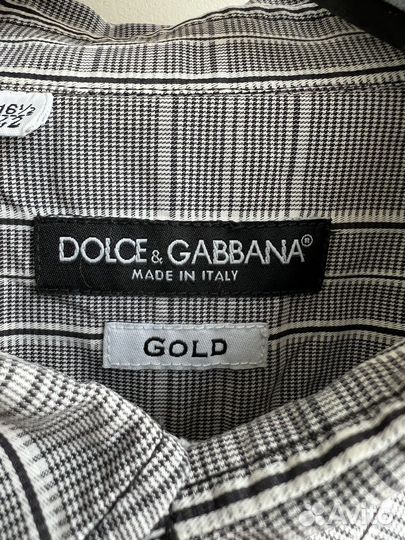 Хлопковая Рубашка Мужская Dolce & Gabbana