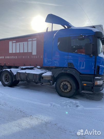 Scania P114GA с полуприцепом, 2005