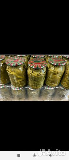 Виноградные листья для долмы