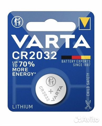 Батарейки Varta 2032