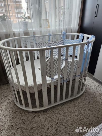 Кровать круглая трасформер