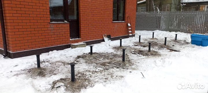 Винтовые сваи монтаж винтовых свай