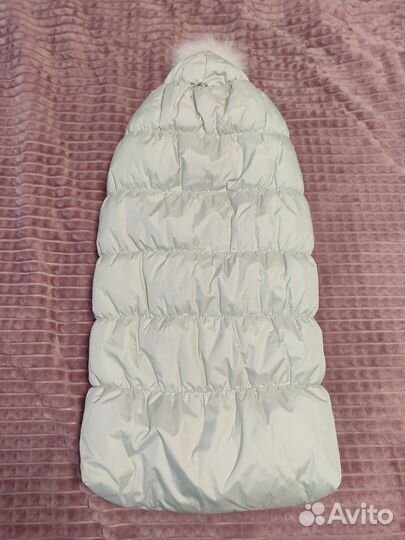 Зимний конверт в коляску на овчине