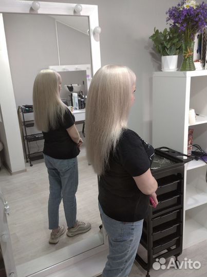 Стрижка и окрашивание волос