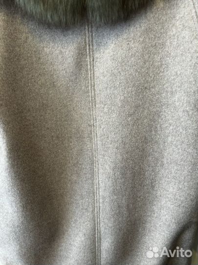 Пальто с мехом 46/48