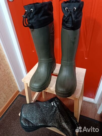 Сапоги Эва с утеплителем 41-42р