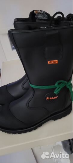 Сапоги мужские зимние кожаные 39 размер