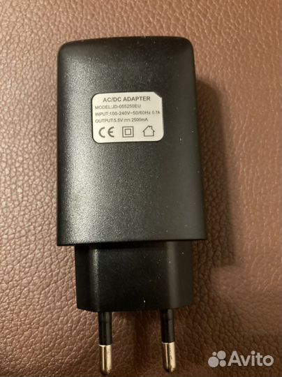 Зарядное устройство USB 5,5В 2,5А