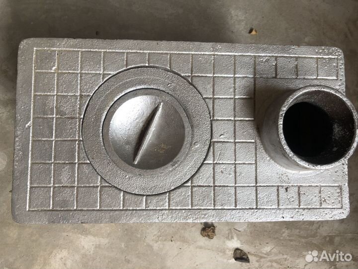 Чугунная печь буржуйка,разборная