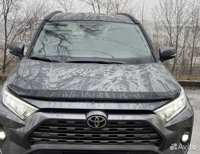 Дефлектор капота toyota rav4