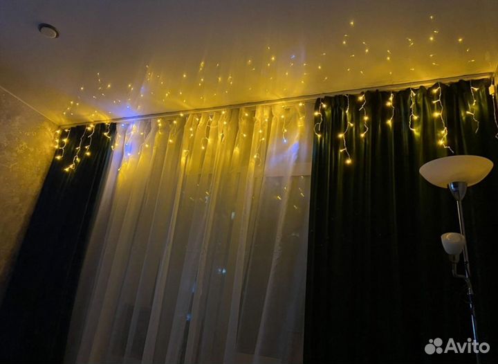 Гирлянда уличная бахрома