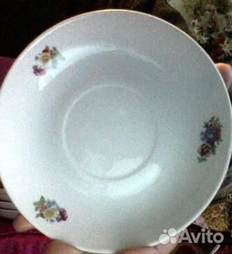 Тарелки., блюдца, салатница,блюдо 35см СССР