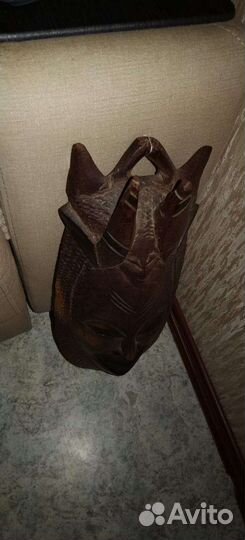 Африканская маска из дерева(Сенегал)