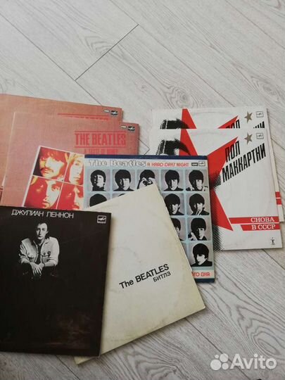 Продам пластинки The beatles