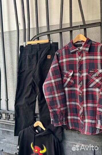 Худи toy machine rvca