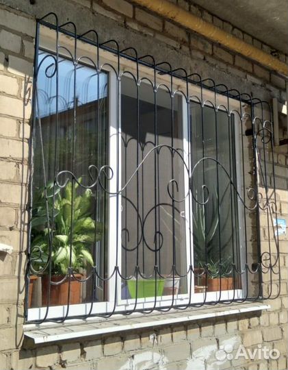 Решетки на окна, лоджии N 1308