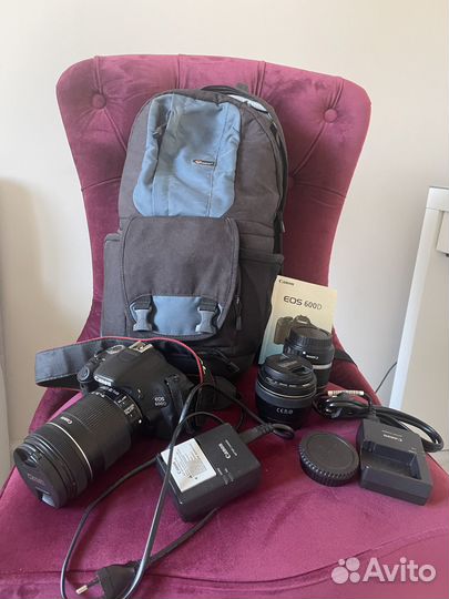 Фотоаппарат Canon 600d