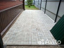 Укладка тротуарной плитки