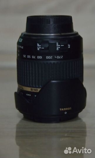 Аренда объектива Tamron 18-270 F/3.5-6.3 Di II VC