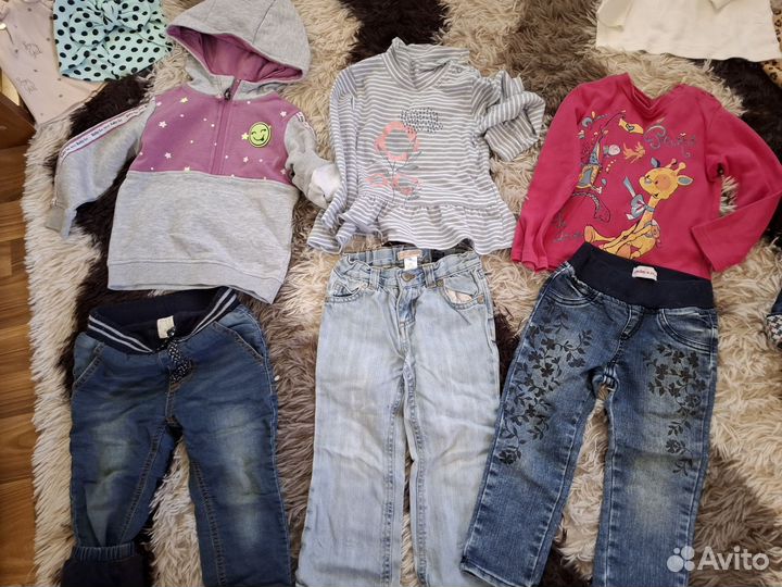 Одежда для девочки пакетом 74 80 86