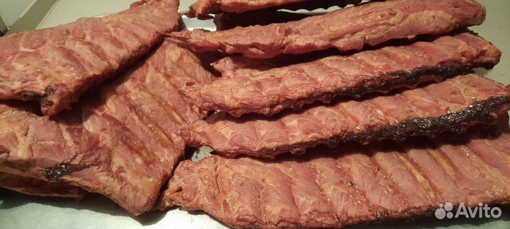 Сало домашнее соленое и копчёное