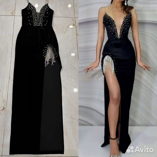 Вечернее платье бархат