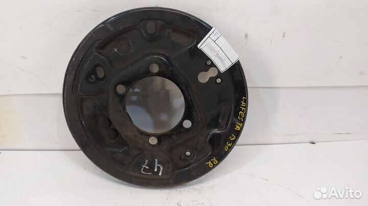 Щиток тормозного механизма nissan Lafesta B30 задн