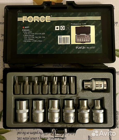 Набор инструментов Force 4157 1/2