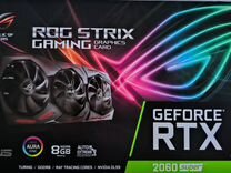 Видеокарта Asus GeForce RTX 2060 super strix EVO g