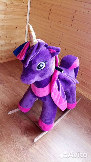 Детская качалка единорог