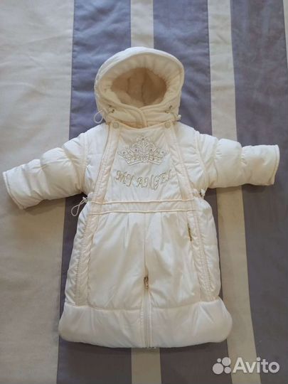 Комбинезон -трансформер для девочки 74 рост