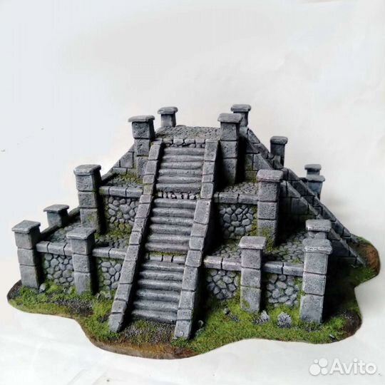 Игровой террейн - древний храм