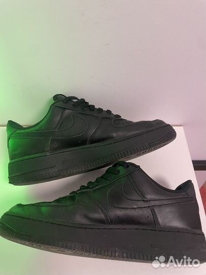 Кроссовки nike air force 1 black