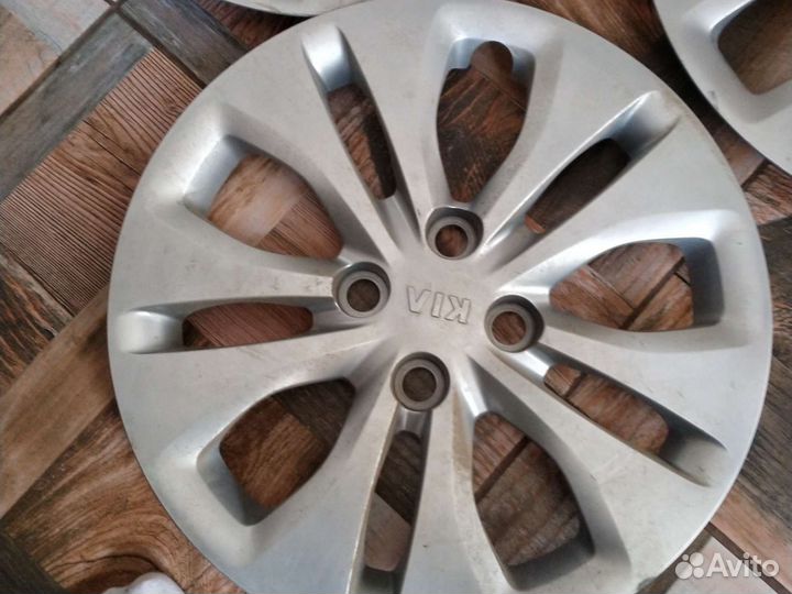 Колпаки r15 на kia rio