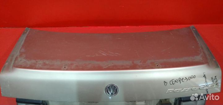 Крышка багажника пассат б3 седан Passat B3 88-93