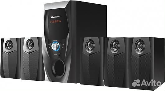 Микросистема Rolsen RMA-500 150Вт черный