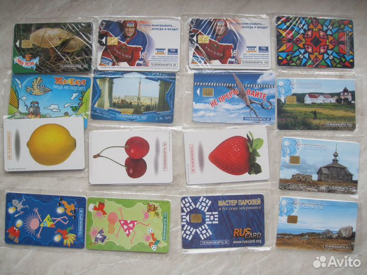 Образец МГТС телефонная карта в упаковке