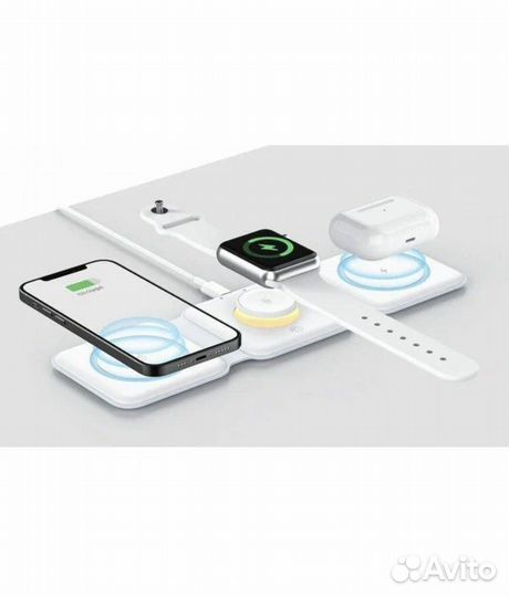 Беспроводное зарядное устройство 3 в 1