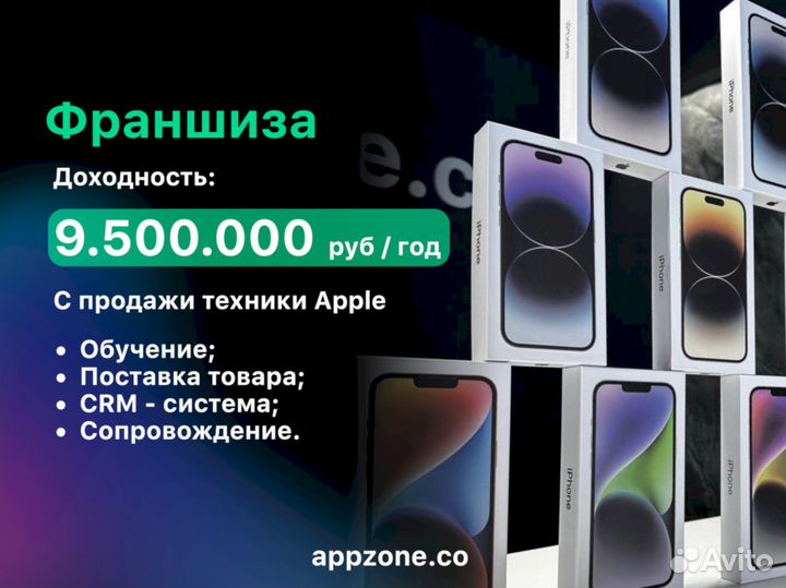 Готовый бизнес по продаже техники Apple