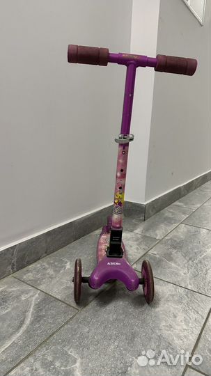 Самокат детский трехколесный бу