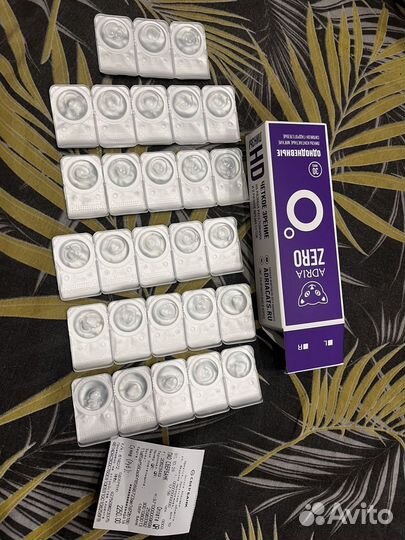 Линзы контактные