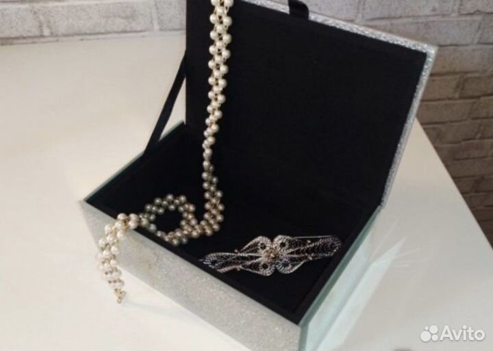 Шкатулка зеркальная