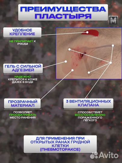 HyFin Окклюзионный пластырь вентилируемый