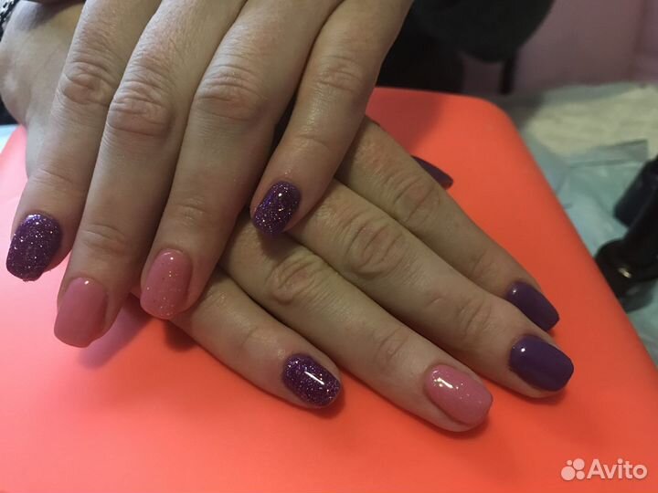 Наращивание ногтей с выездом на дом